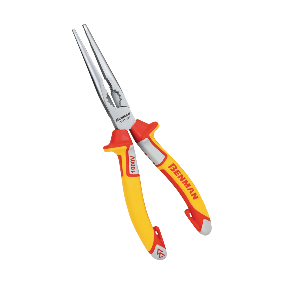 Clește cu vârf lung Benman, 205 mm (SKU 77561)