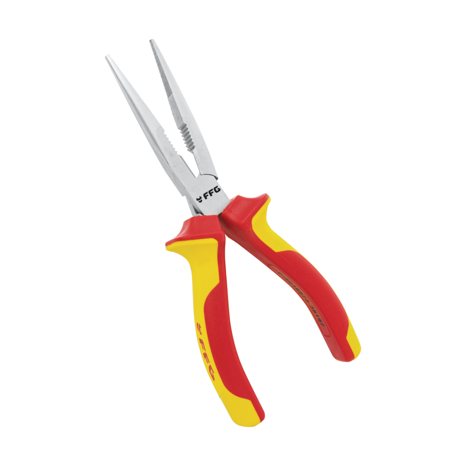 Clește cu vârf lung FFGroup, 200 mm (SKU 38197)