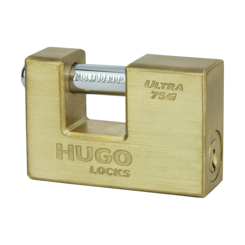 Lacăt alamă Hugo Ultra 75G, 75 mm
