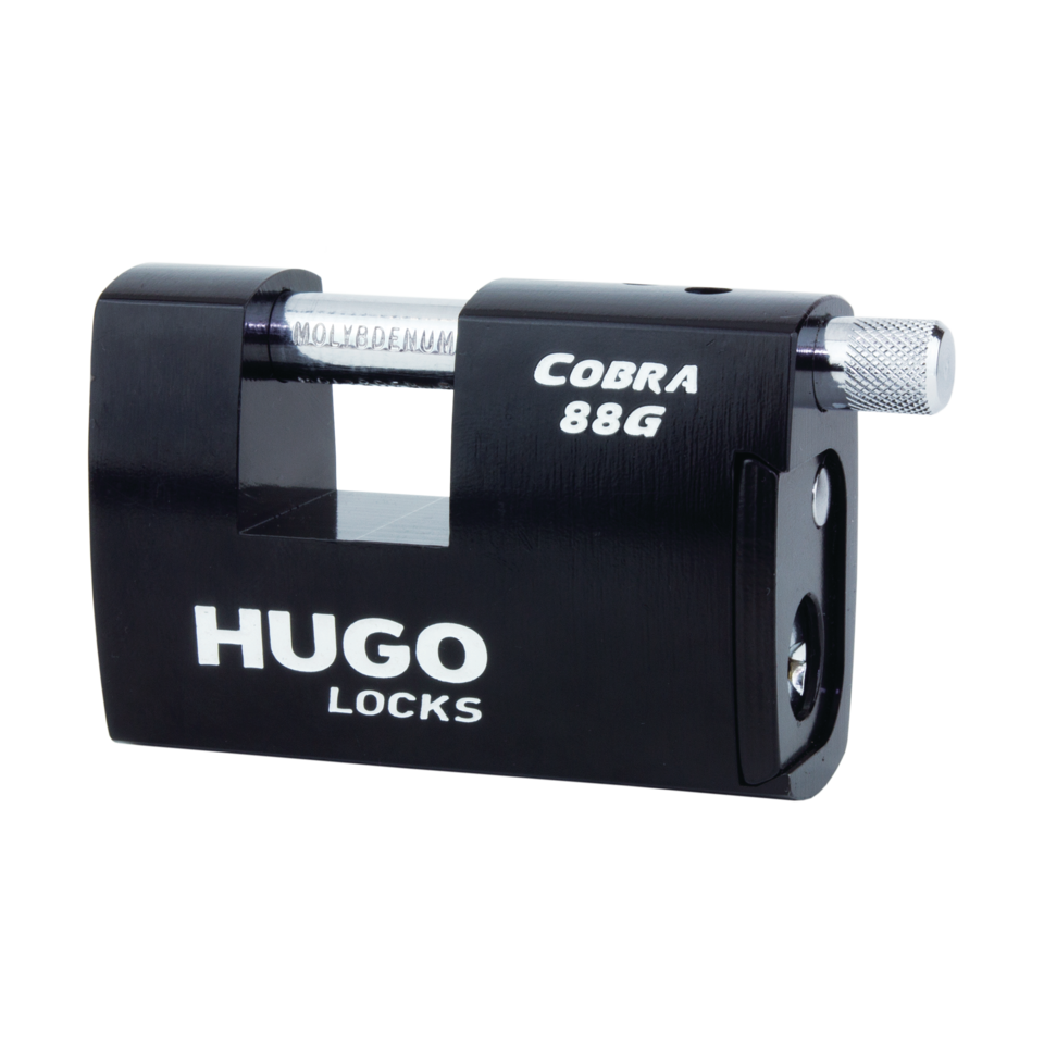 Lacăt oțel Hugo Cobra 88G, 88 mm