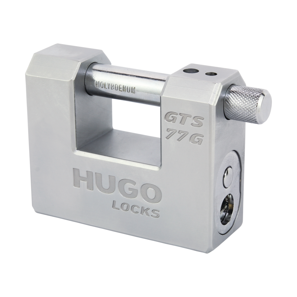 Lacăt oțel Hugo GTS 77GR, 77 mm