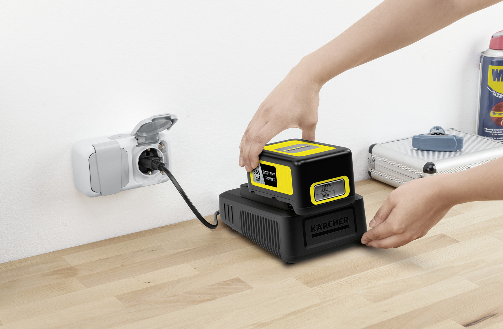 Fast battery recharger Battery Power 36 2