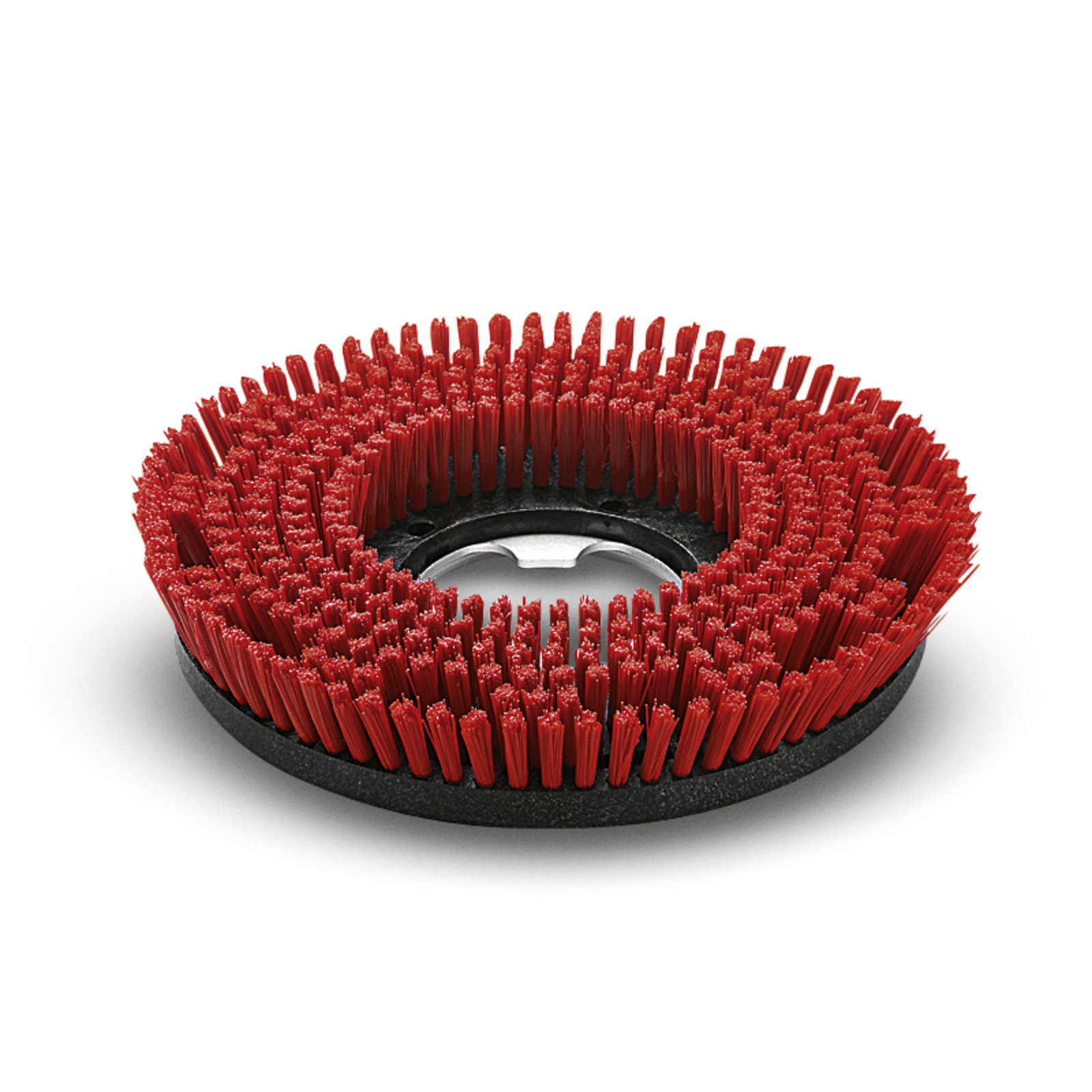 Disc brush cpl. middle red 406 mm