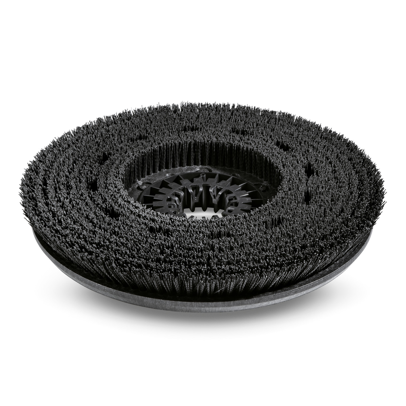 Disc brush complete hard schwarz 450 mm