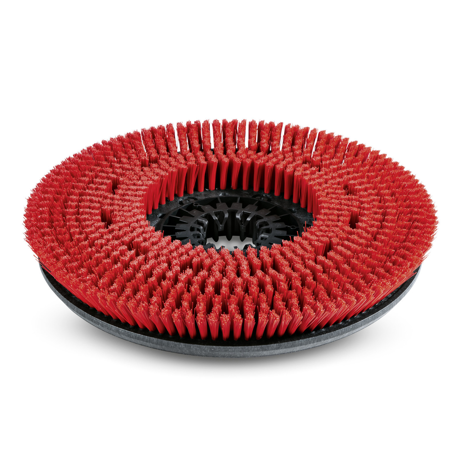 Disc brush cpl. middle red 355 mm