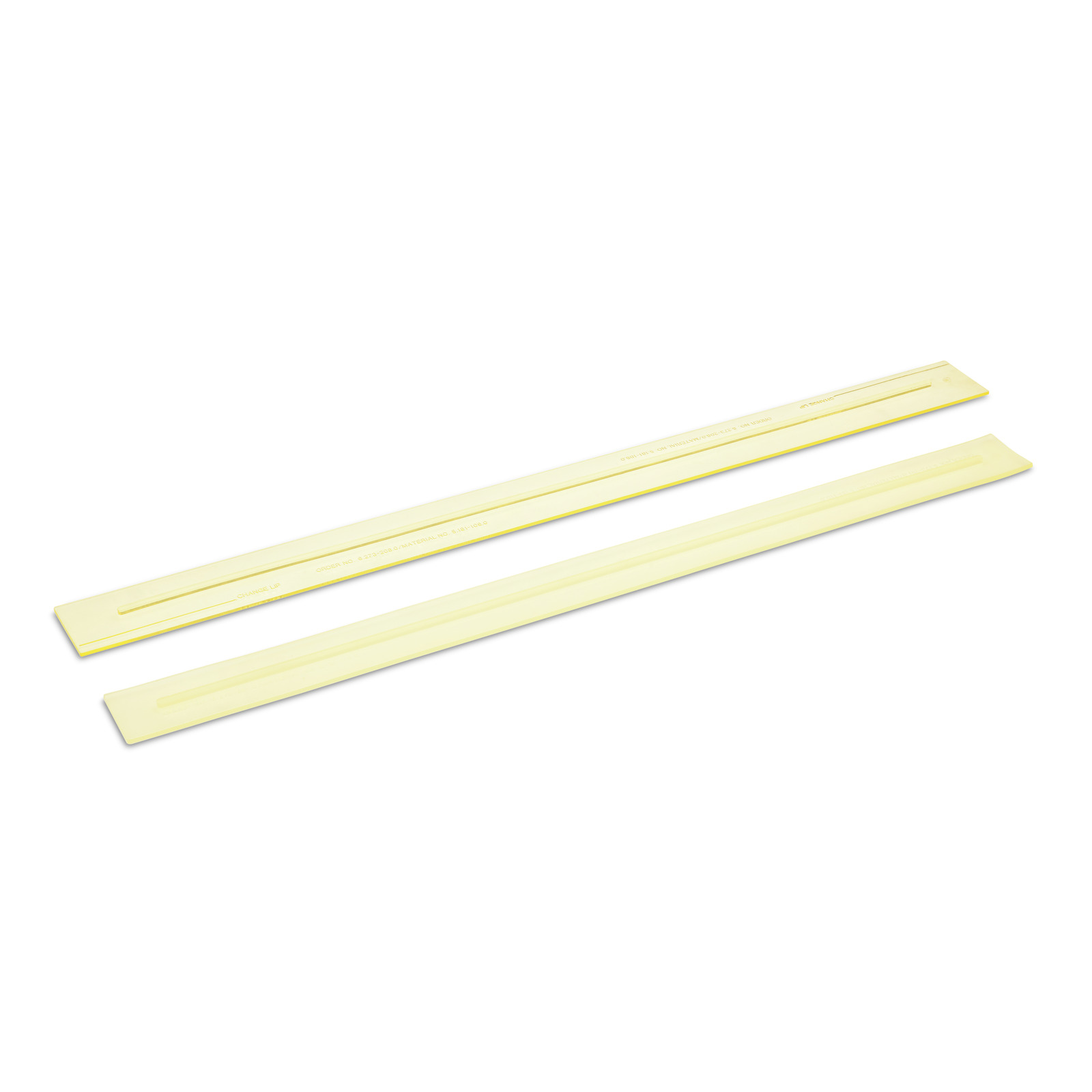 Rubber lip set fuer strukturierte Boeden