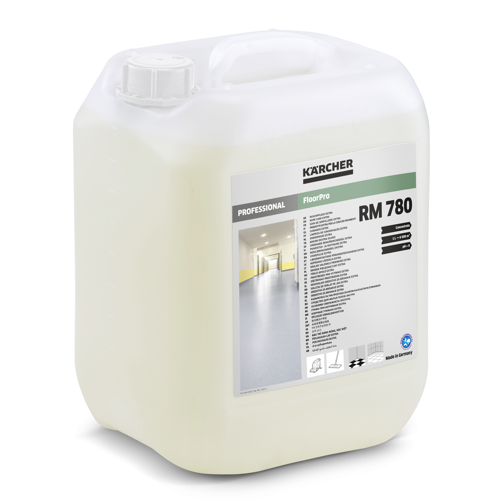 RM 780** 10 L wipe care Extra