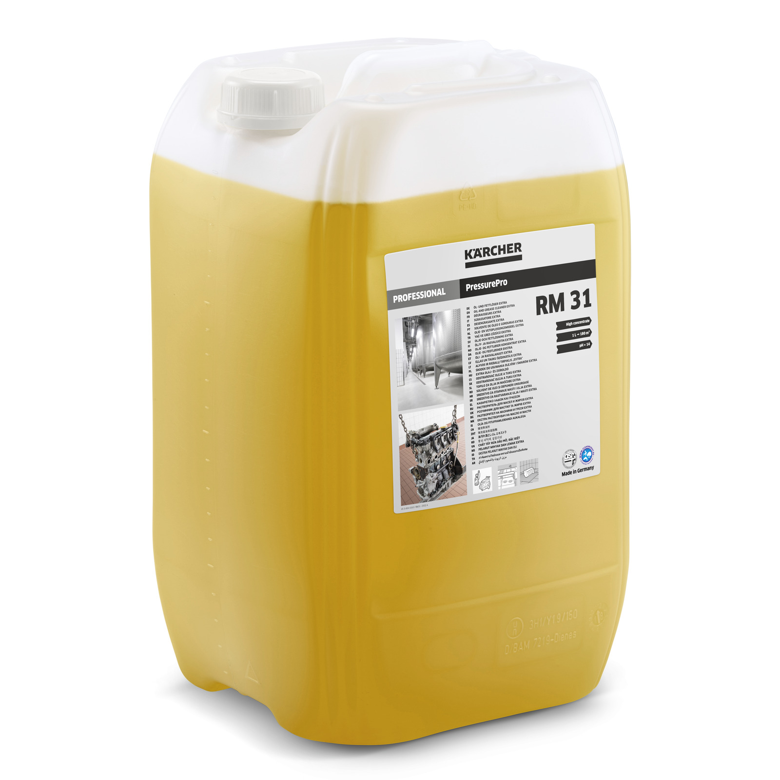 RM 31** 20l oil and grease cleaner Extra