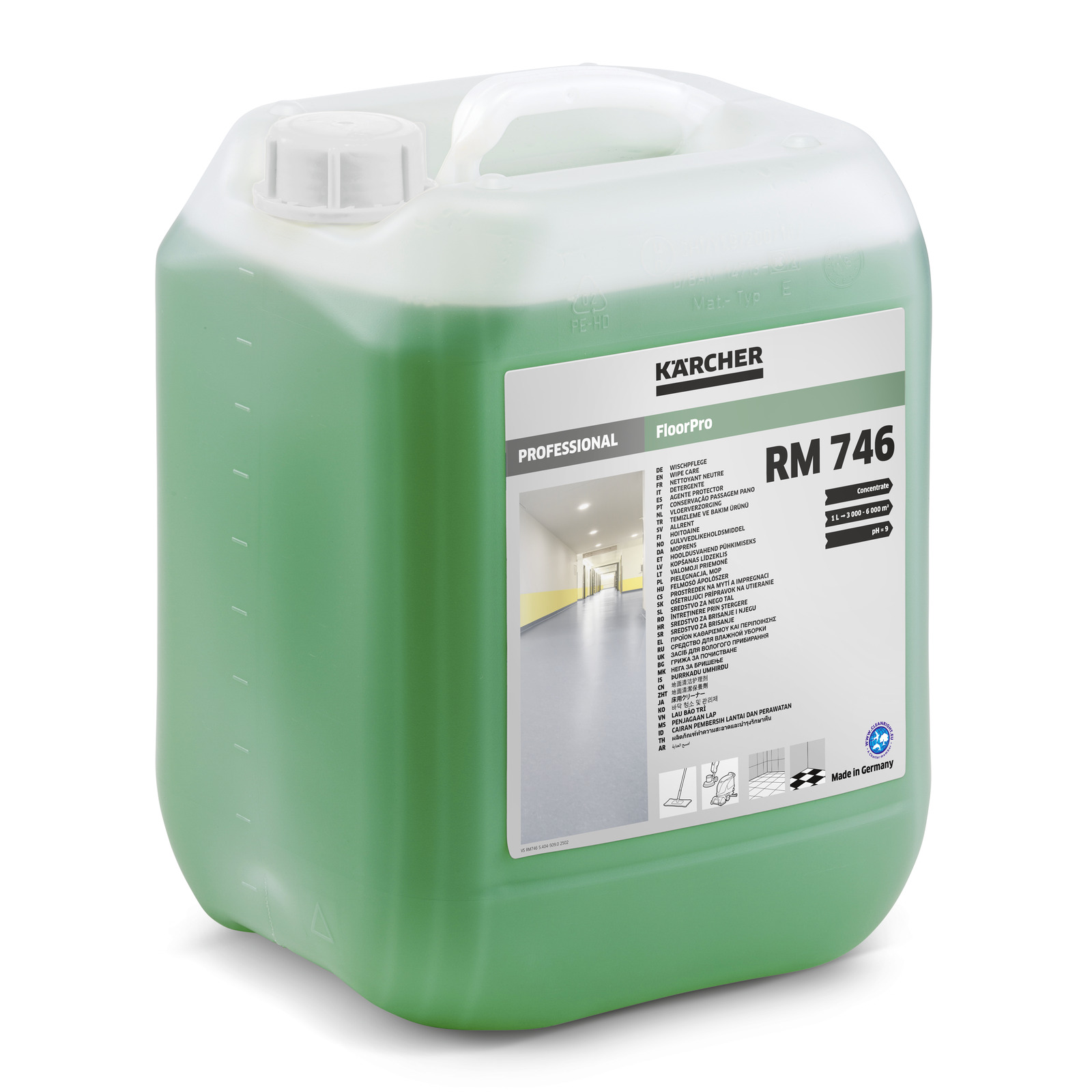 RM 746** 10l wipe care