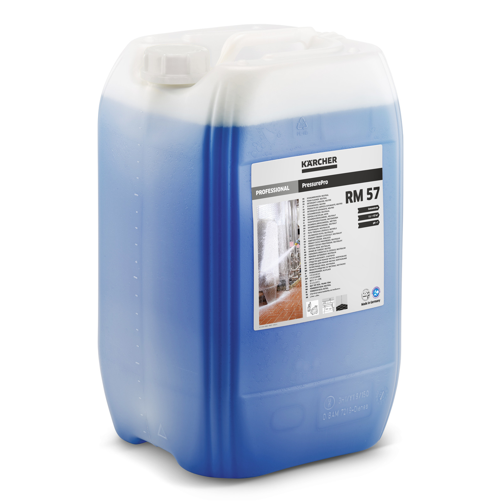 RM 57** 20l foam cleaner, neutral