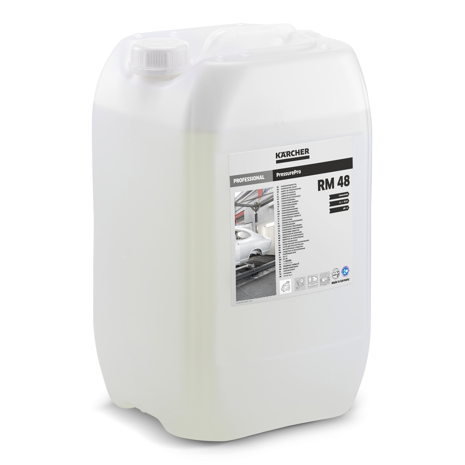 RM 48** 20l phosphating agent fluid