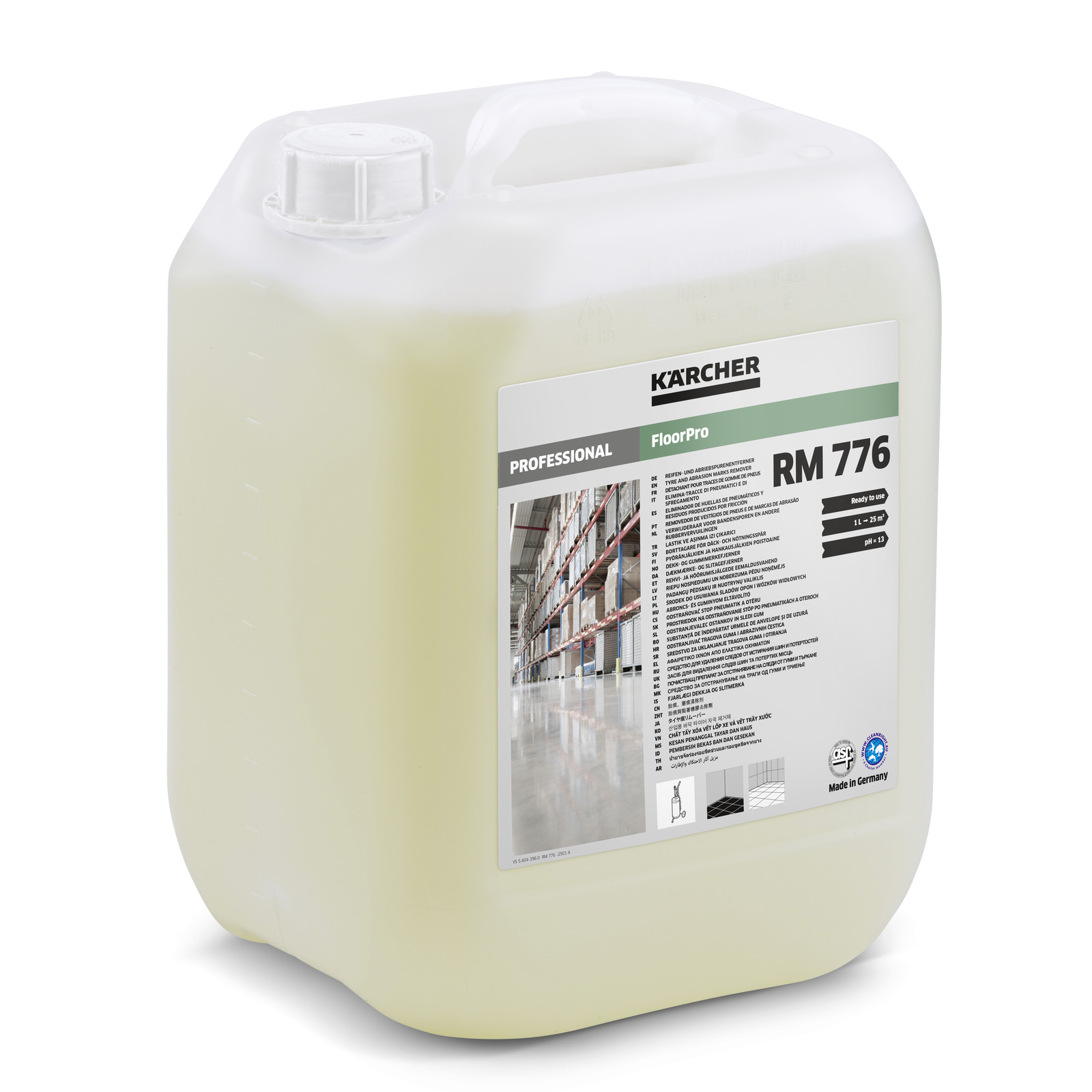 RM 776** 10 L tyre and friction marks re