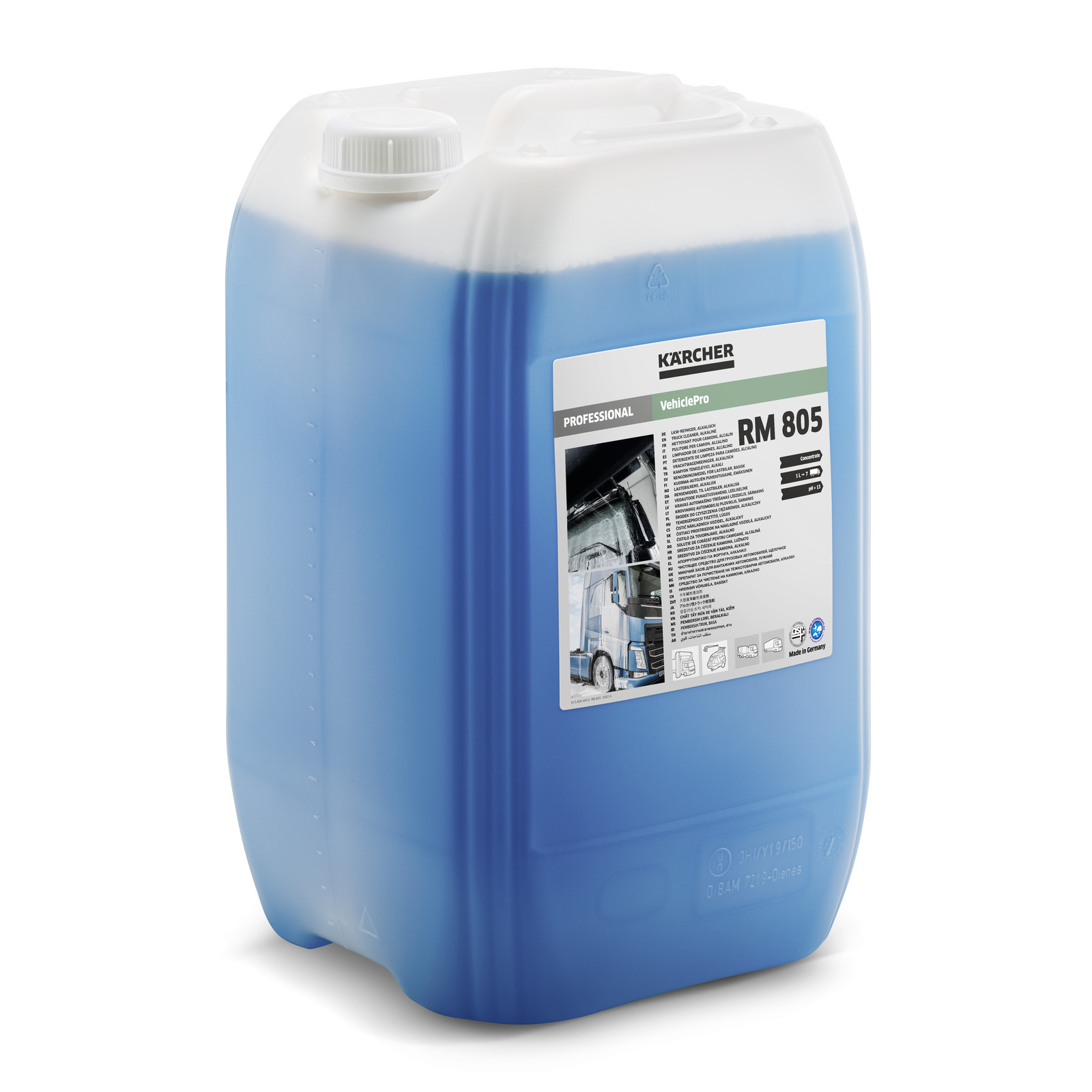 RM 805** 20l Truck Cleaner alkaline