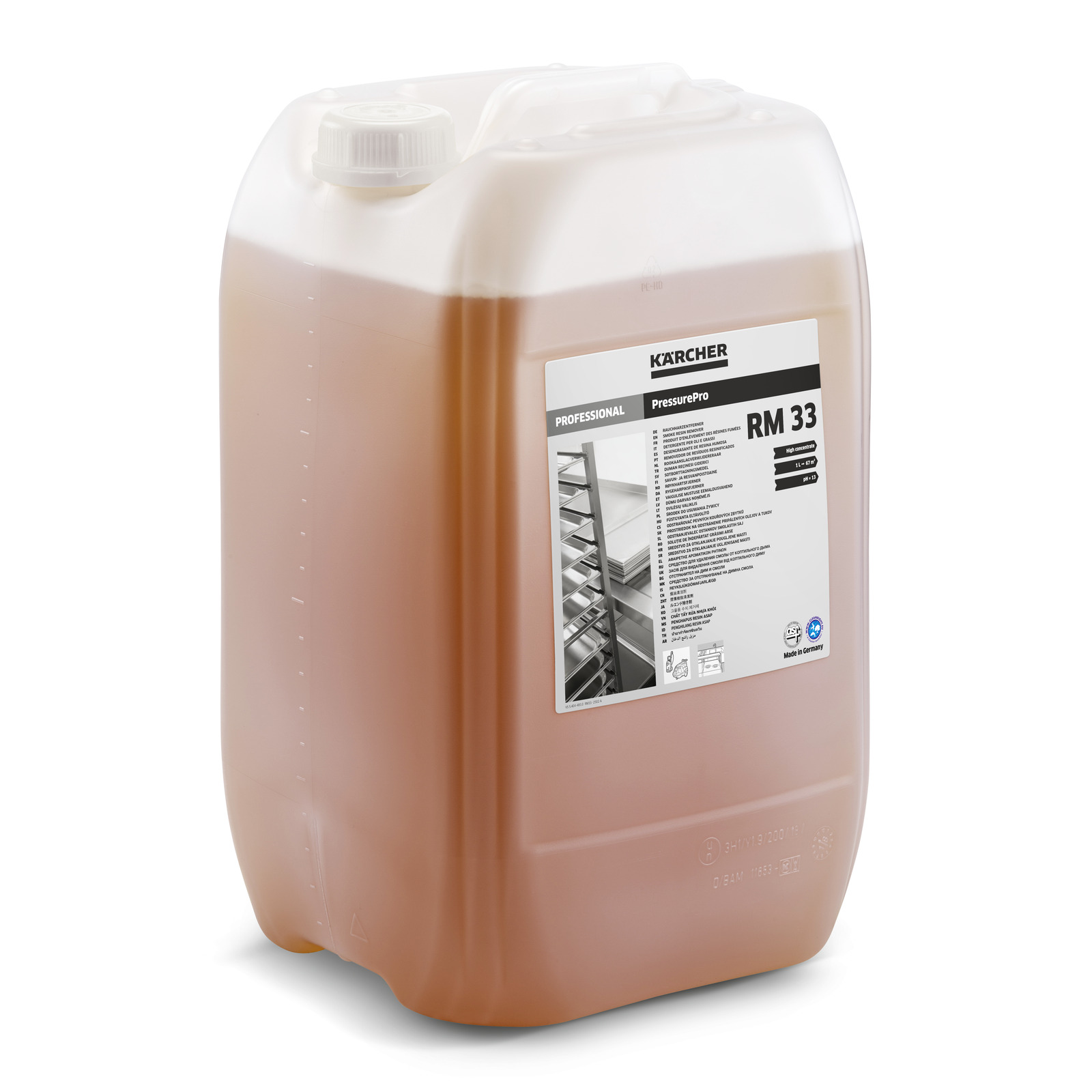 RM 33** 20l smoking resin removing agent