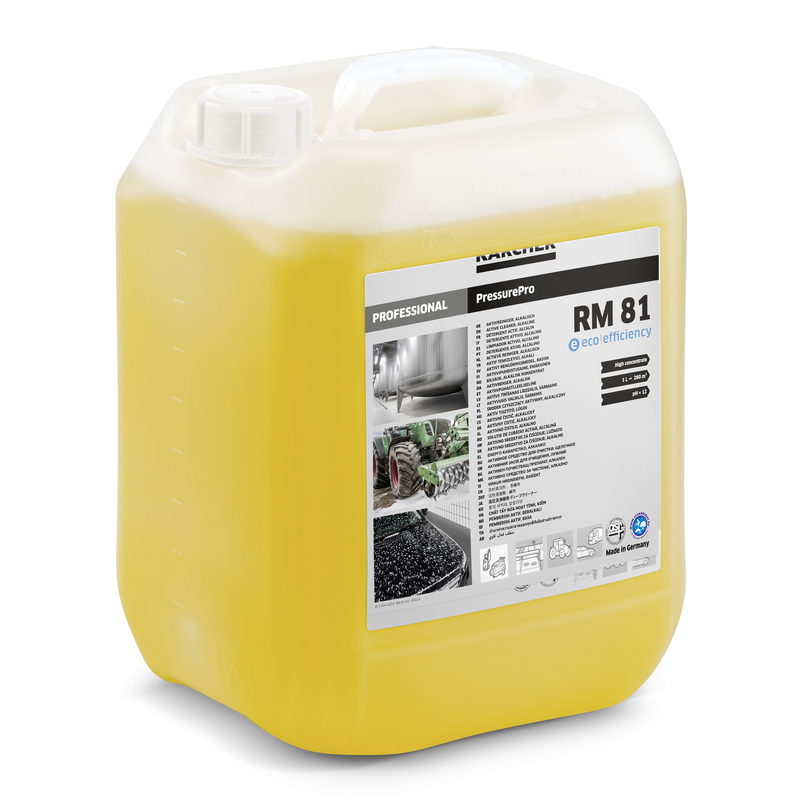 RM 81 Eco ** 10l Active Cleaner, alkalin