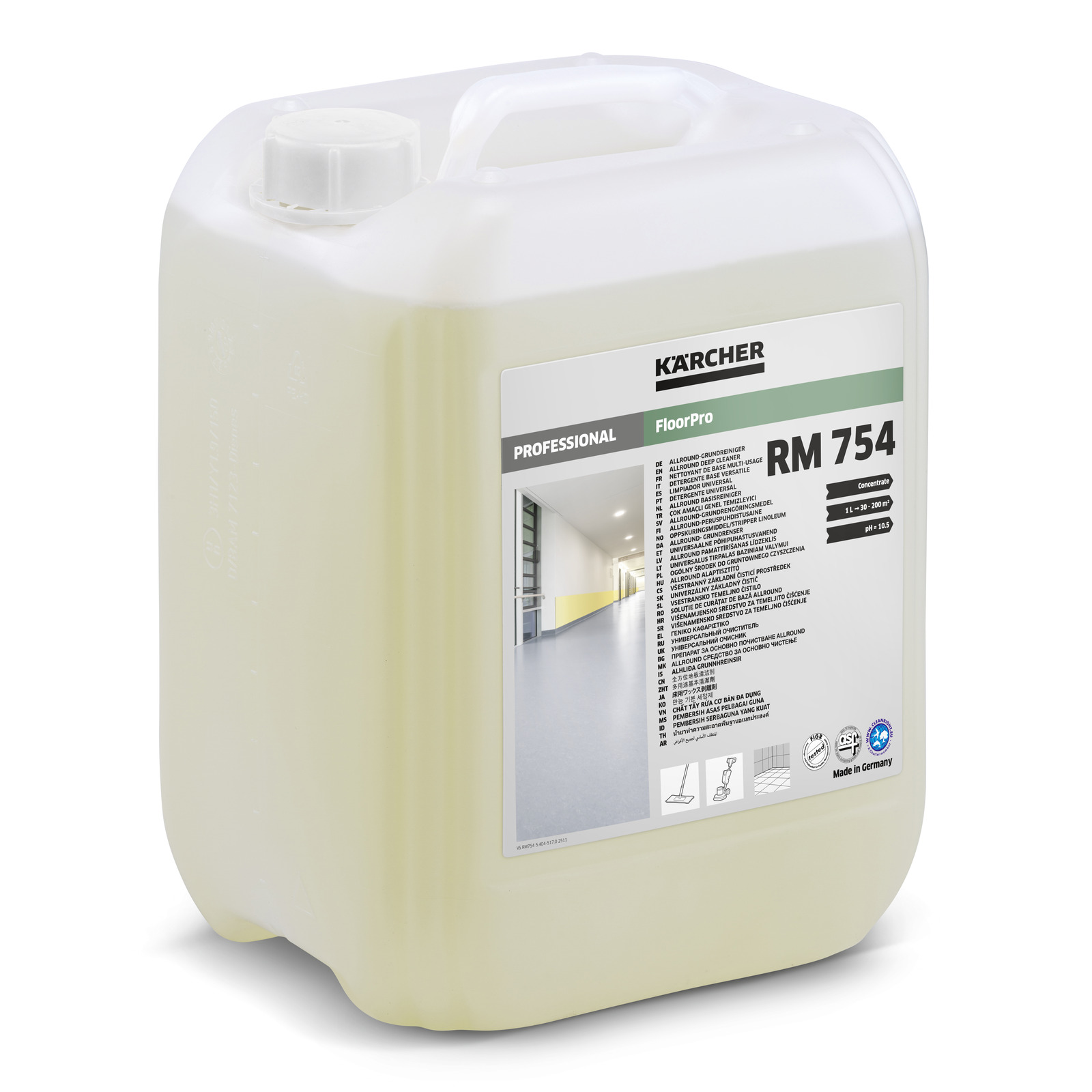 RM 754** 10l Allround Deep Cleaner