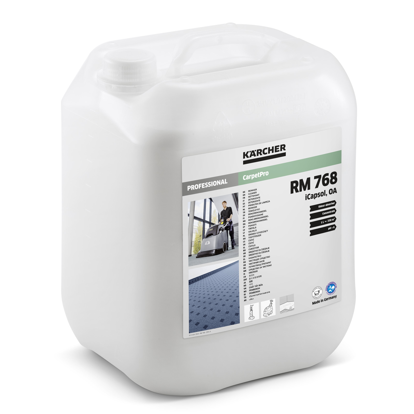 RM 768 OA** 10l cleaner iCapsol