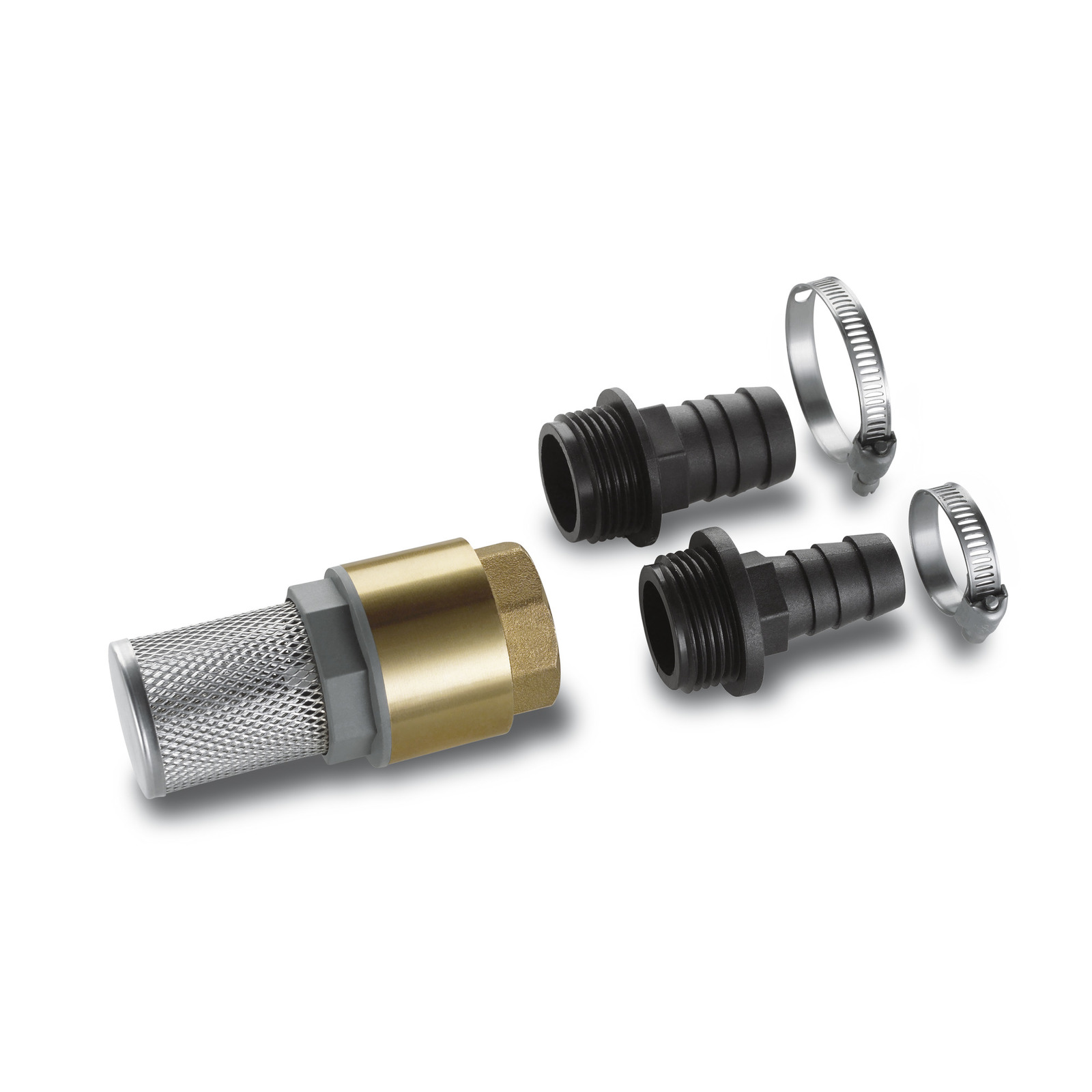 Vacuum filter with backflow prevention P